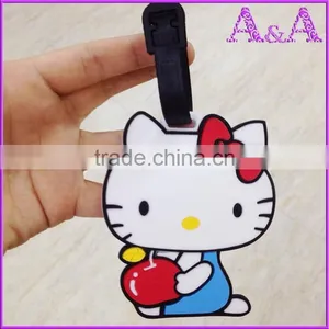 Fashion Custom Gift Airplane Soft Pvc pu Leather Luggage Tags thumbnail-5