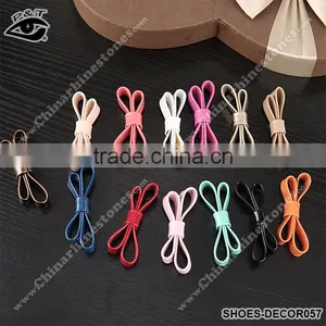 Different Colors Patent Leather Bowknot For Shoe Decorations thumbnail-3