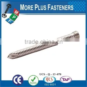 Made in Taiwan Titanium Locking Compression Temporary Threaded Special Self Tapping Screw thumbnail-1