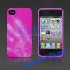 Fantastic Heat Discoloration PC Hard Case for IPhone 4/iPhone 4S(Rose) thumbnail-1