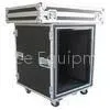Aluminum Flight Case With Wheels / Handles Plastic 4U Rack Case thumbnail-1