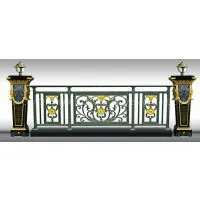 Non-welded Balcony Steel Handrail, Customized thumbnail-1