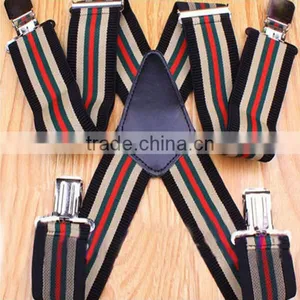 50mm Wide Mens Gentles Braces Plain Heavy Duty Durable Suspender Elastic thumbnail-1