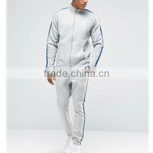 China Factory 100% Tracksuit Fabric Best Sale Design Your Own Tracksuit High Quality Slim Fit Tracksuit thumbnail-4