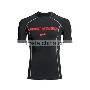 Men Running Fitness With Reflective Printing Logo China Sports Wear thumbnail-4