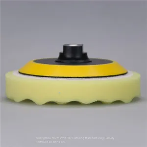 Car Care Cleaning Sponge Flat Foam Pad Wave for Cutting thumbnail-4