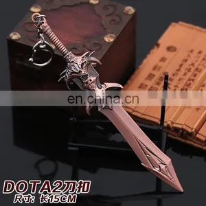 Dota 2 Demon Edge Key Chain Wholesale New Anime Game Dota 2 Key Chain thumbnail-1