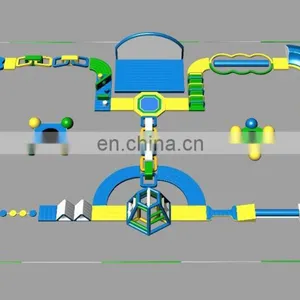 Hotsale Inflatable Floating Water Park, Inflatable Water Sports Games W2020 thumbnail-1