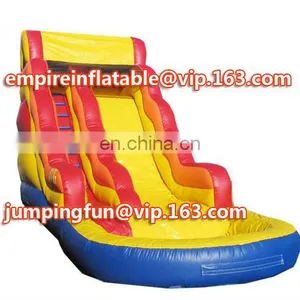 Fantastic Inflatable Medium Size Water Slide for Sale ID-SLM085 thumbnail-1