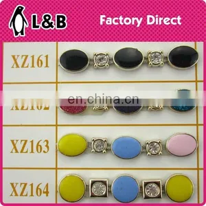 Wholesale Rhinstone Gold Plastic Trim Banding Plastic Wedding Dress Flower Appliques thumbnail-2
