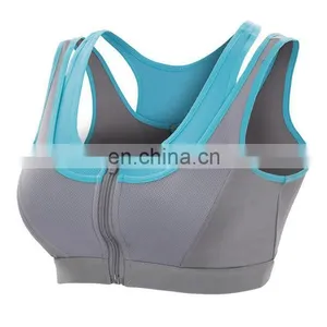 Women's Cross Back Double Layer Sports Training Bra#805 thumbnail-2