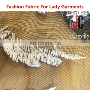 New Fashion Design Nylon Mesh With Embroidery High Quality Lace Fabric thumbnail-6