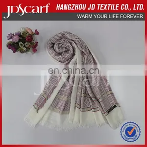 High Quality Wholesale Soft Viscose Pashmina Shawl Nepal thumbnail-1