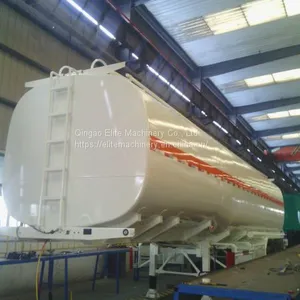 Good Price Tri-axle Fuel Tank Semi Trailer 45000 Liters Liquid Oil Tanker Trailer thumbnail-2