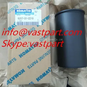 Komatsu 4D95 Cylinder Liner 6207-21-2110 6207-21-2121 6207-21-2210 thumbnail-1