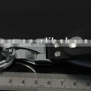 Genuine Leather Belt Key Chain With Keyring-GK080 thumbnail-5