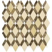 NEW Marble Mosaic Bathroom Floor Mosaic thumbnail-1