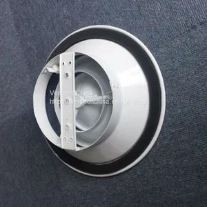 Round Ceiling Diffuser Parts With Damper thumbnail-4