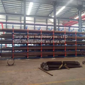 How Steel Tube in the Workshop Covers an Area of Less Neat Use Telescopic Cantilevered Steel Shelves thumbnail-4