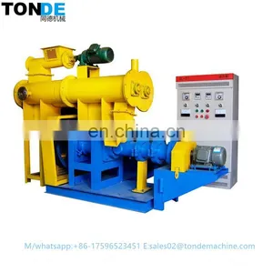 Small Electric 380v Floating Fish Feed Pellet Extruder/Hot-Selling Quality Feed Extruder thumbnail-3