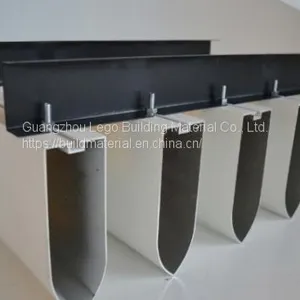 Cafe Oem Curtain Wall Aluminum Square Pass Sound Insulation thumbnail-3