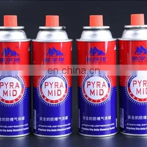 Made in China Newest Design Camping Butane Gas Cylinder and Portable Butane Gas for Grill thumbnail-3