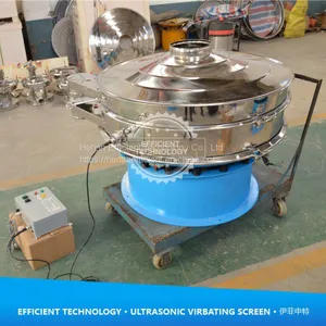 1 Deck Ultrasonic Rotary Vibration Screen , 400mm Ultrafine Rotary Circle Vibrating Screen Equipment thumbnail-4