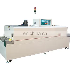 Liyi Drying Oven Steel Mesh PVC Mesh Belt Used Electric Industrial Tunnel Furnace IR and UV Drying Line thumbnail-1