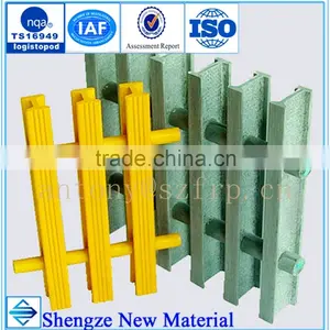 15 to 63mm Fiberglass Grating, Frp Grating, Grp Grating thumbnail-5