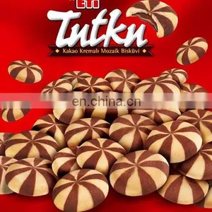 Double Color With Chocolate Filled Biscuit Forming Making Cookies Machine thumbnail-2