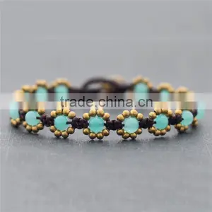 2016 Wax Cord Flower Bracelet Arm String XE09-0212 thumbnail-4