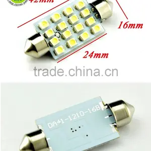 C5W 39mm 41mm 3528 1210 16 SMD thumbnail-2