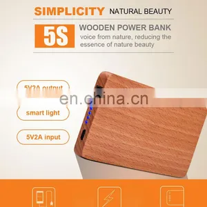 Promotional 4000mAh Card Powerbank, Bamboo Power Bank, Wooden Powerbank thumbnail-2