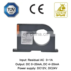 Acrel AC Residual Current Sensor Input:AC 0-1A Output:DC 4-20mA/0-20mA Diameter:50mm CT TrueRMS Current Transformer BA50L-AI/I-T thumbnail-3
