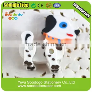 Assemble Dog Shape Extruded Promotion Eraser thumbnail-1
