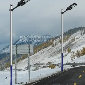 Solar Panel Road Streetlight Ip65 300W 600W Integrated All in One Led Solar Street Light thumbnail-1