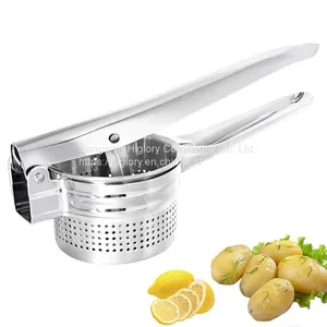 Home Using Gifts Sets Multi-functional Tools 3 Interchangeable Fineness Discs Potato Masher/Ricer thumbnail-1