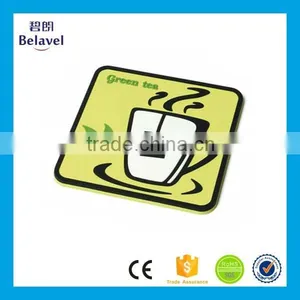 High Quality Waterproof Drinking Coaster Custom Soft Pvc Coaster thumbnail-3