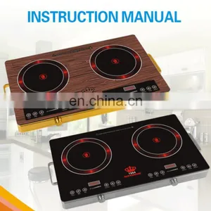 Induction Cooker 110v/220v 2000W Touch Control Black Color Easy to Operate Rice Soup Milk Hotpot Rice Keep Warm Function thumbnail-4