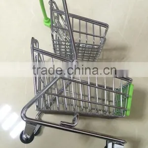 Double Layer Mini Shopping Cart Best Hot Toys For 2015 Christmas Gift Toy Hand Cart 1225 thumbnail-3
