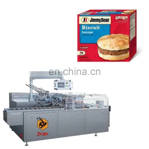 Tea Bag Cartoning Packing Machine Small Milk Biscuit Box Packaging Cartoning Machinery thumbnail-1