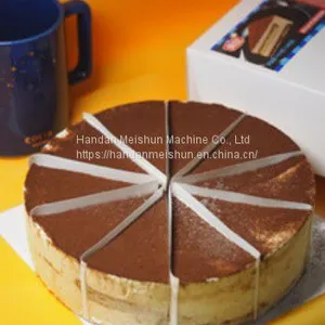 Ultrasonic Frozen Round Cake Cutting With Paper Inserts Divider thumbnail-3