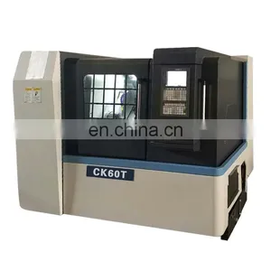 CK60T Turning Center Slant Bed CNC Lathe Machine thumbnail-1