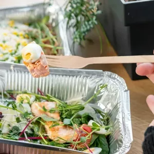 Biodegradable Cutlery Natural Wood /Birch Wooden Disposable Cutlery Set Spoon Fork Knife(1000/Case) thumbnail-4