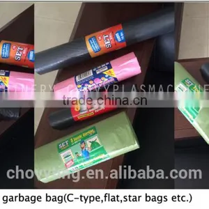 Automatic Plastic Star Sealing Trash Bag on Roll Making Machine thumbnail-3