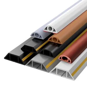 Self-adhesive PVC Arc Semicircle Mini Trunking,invisible,resistance Trampling Trunking thumbnail-3