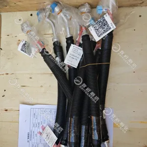 SANY Excavator AC Hose Assembly 1415020011 Compressor to Condenser Line for SY Series Loader Crane Cooling System Spare Parts thumbnail-1