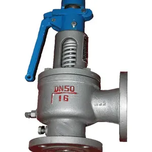 ANSI A47H 150lb 300lb Stainless Steel WCB Water Heater Gas Cast Steel Flange Pressure Relief Valve Safety Valve thumbnail-3