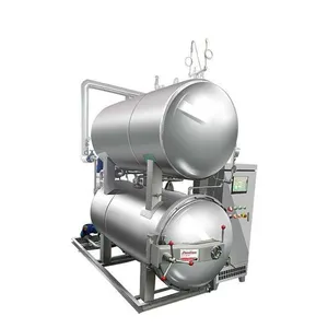 Small Vertical Retorting Machine 75 L, 100 L, 150 l 150 Litres of Steam Vertical Vertical Autoclave Sterilizer Portable Autoclav thumbnail-2