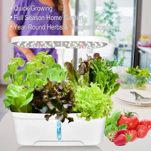 6-hole Full-spectrum Led Vegetable Growth Lighting Lamp for Soilless Cultivation of Household Plants, Intelligent Hydroponic Planter thumbnail-4